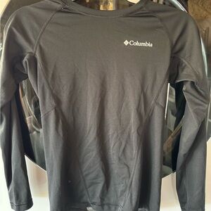Columbia Black kids thermal  Long Sleeve Shirt